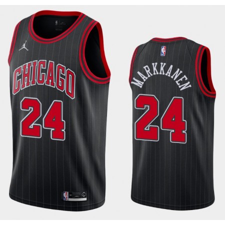 Camiseta Hombre NBA Chicago Bulls Lauri Markkanen 24 2020-21 Jordan Brand Statement Edition Swingman